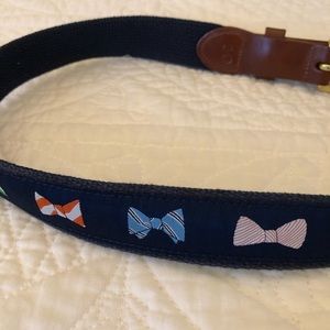 Men’s belt navy blue